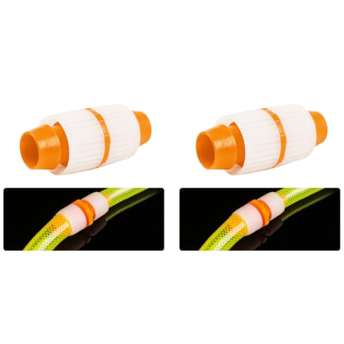 HASTHIP® 1/2 Inch Garden Hose Connector Quick Water Pipe Joint ABS Plastic Universal Release for Gardening Fitting 2PCS HASTHIP® 1/2 Inch Garden Hose Connector Quick Water Pipe Joint ABS Plastic Universal Release for Gardening Fitting 2PCS